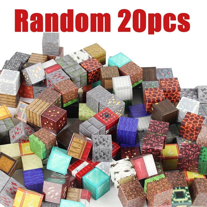  Magnetic Building Blocks Cube Magnet Set Toylandeu 
