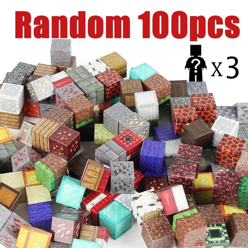  Magnetic Building Blocks Cube Magnet Set Toylandeu 