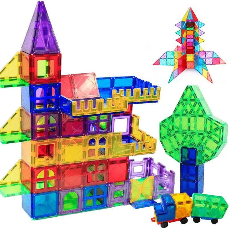  Magnetic Building Blocks| DIY Construction | Toylandeu™ 