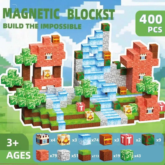 Magnetic Building Blocks Educational Toy For Creative Construction - ToylandEU