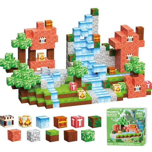 Magnetic Building Blocks Educational Toy For Creative Construction - ToylandEU