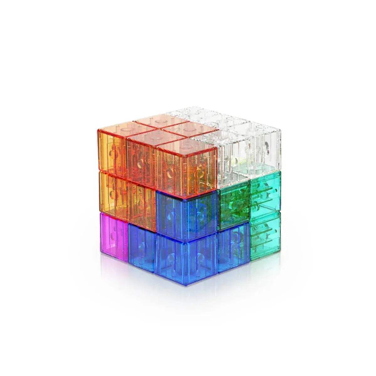 Magnetic Building Blocks Educational Toy For Kids 7 Pieces - ToylandEU
