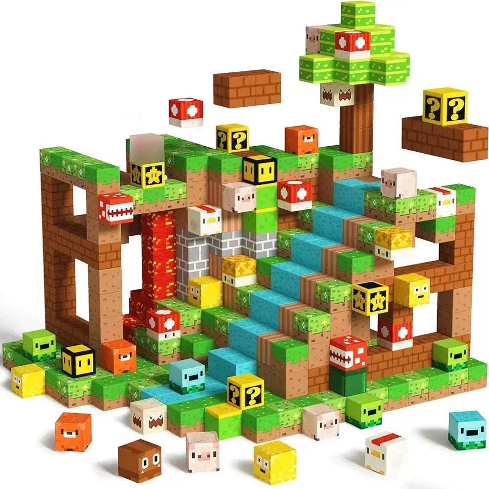 Magnetic Building Blocks For Kids 3 Plus Creative World - ToylandEU