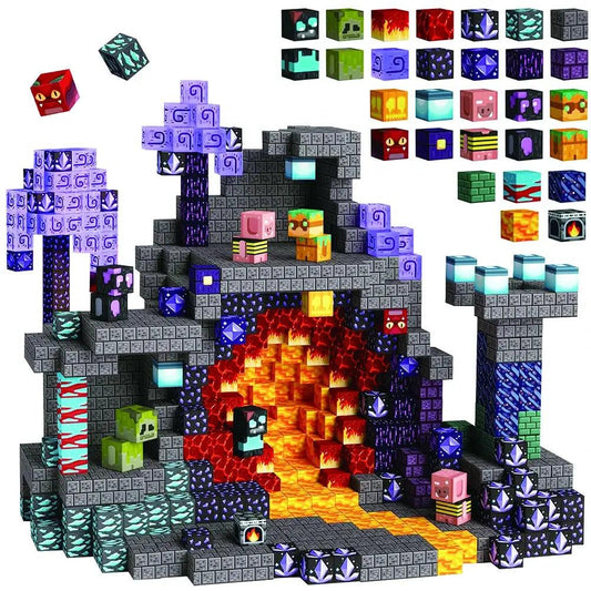  Magnetic Building Blocks For STEM Learning Safe Toys -  ToylandEU™