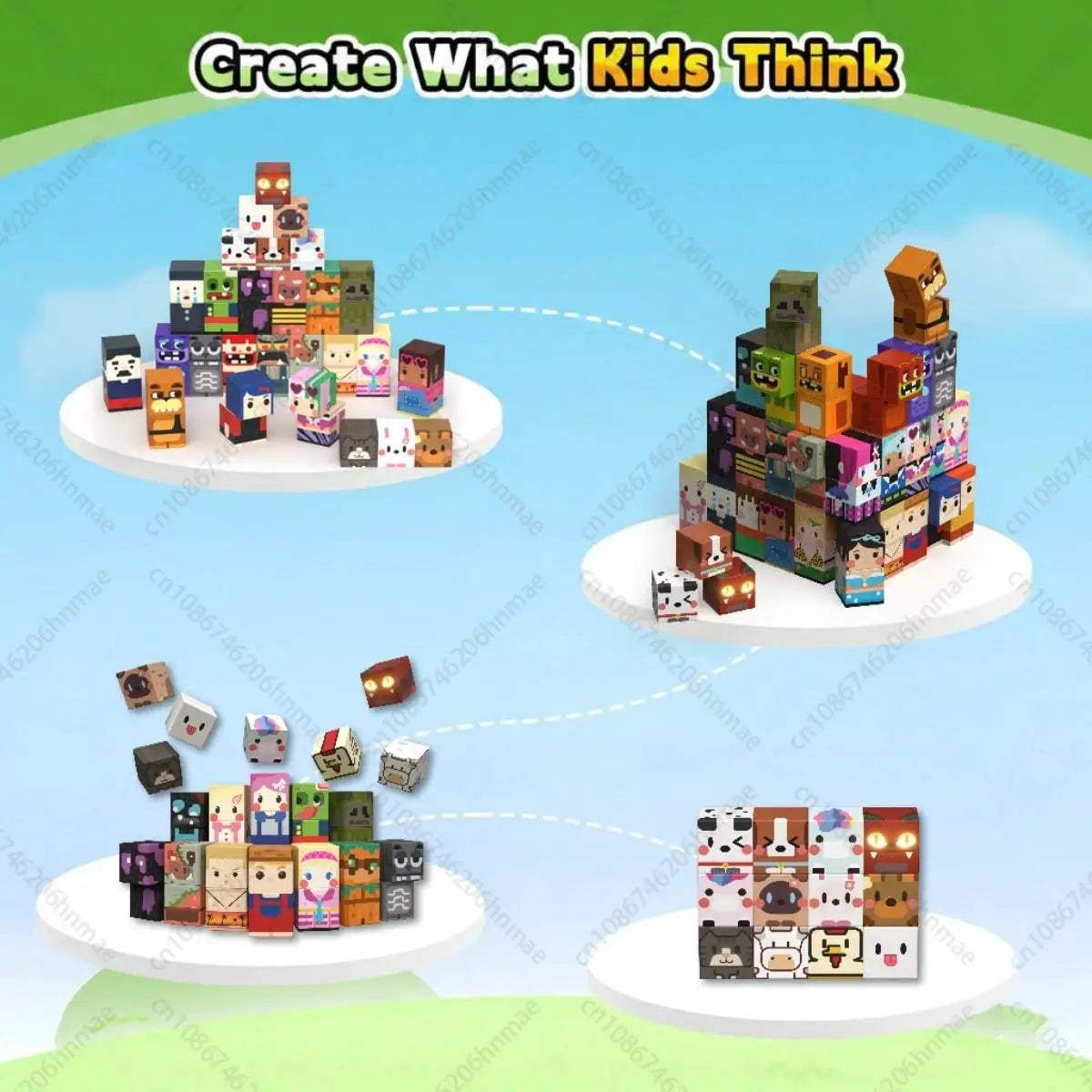  Magnetic Building Blocks For STEM Toy Educational Fun -  ToylandEU™