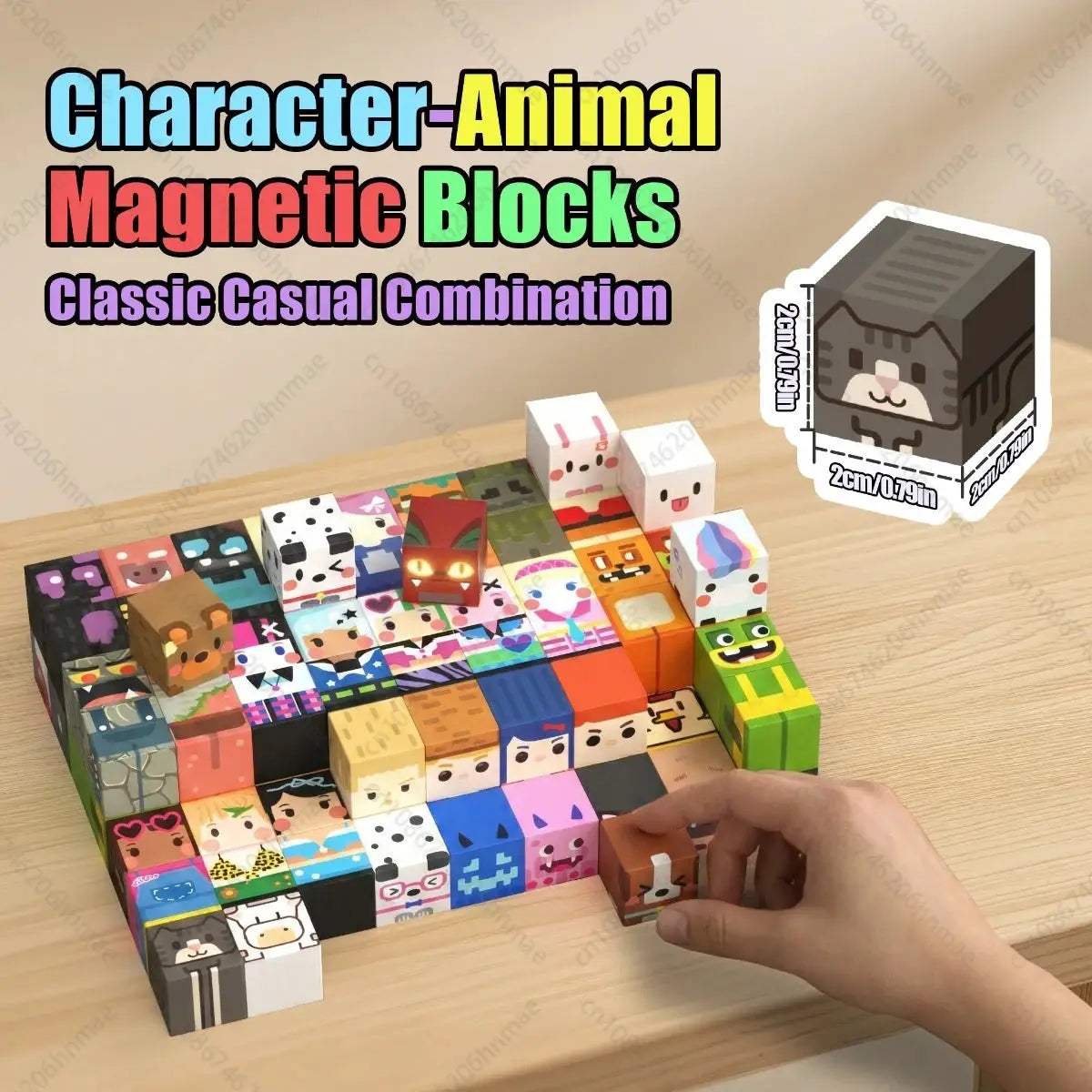  Magnetic Building Blocks For STEM Toy Educational Fun -  ToylandEU™