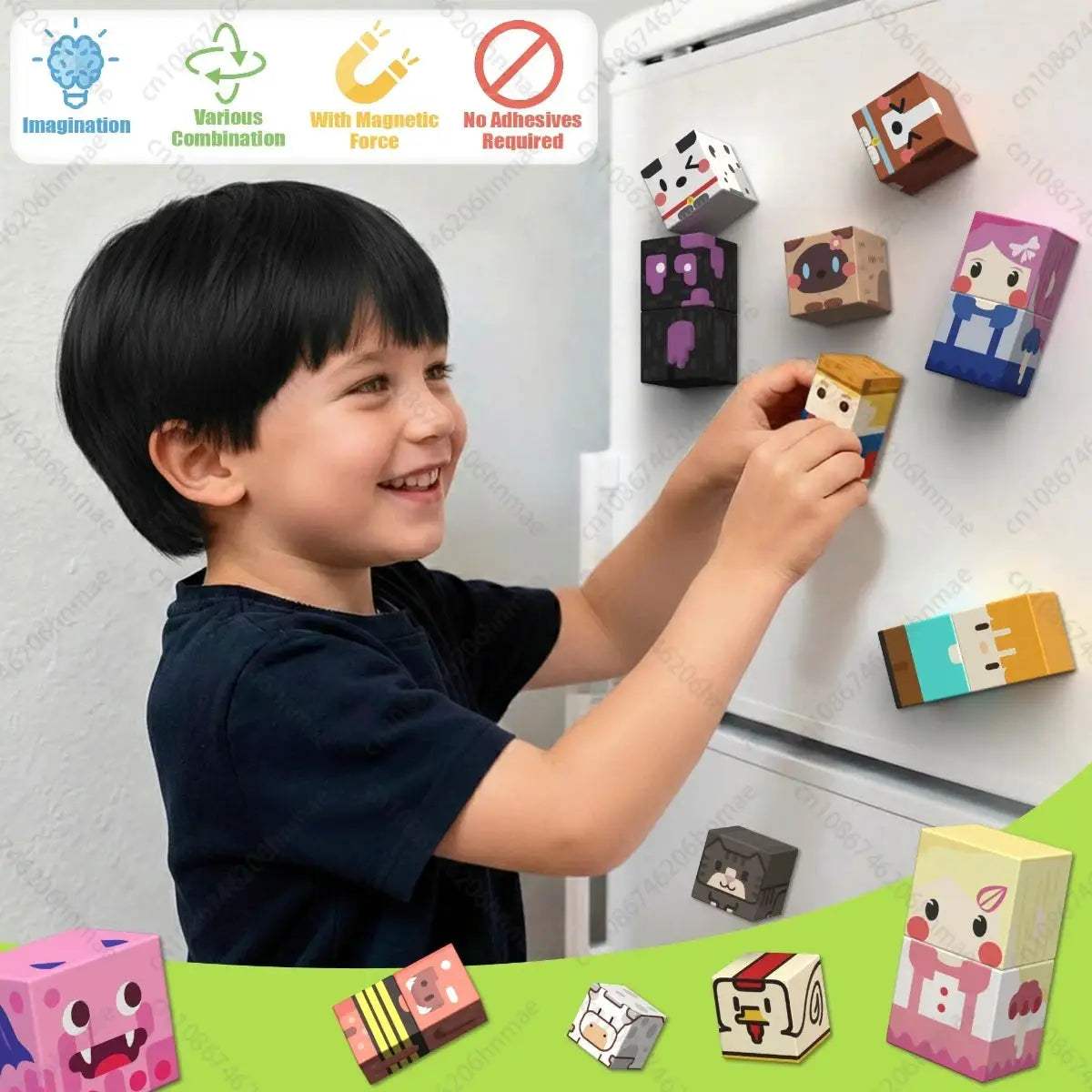  Magnetic Building Blocks For STEM Toy Educational Fun -  ToylandEU™