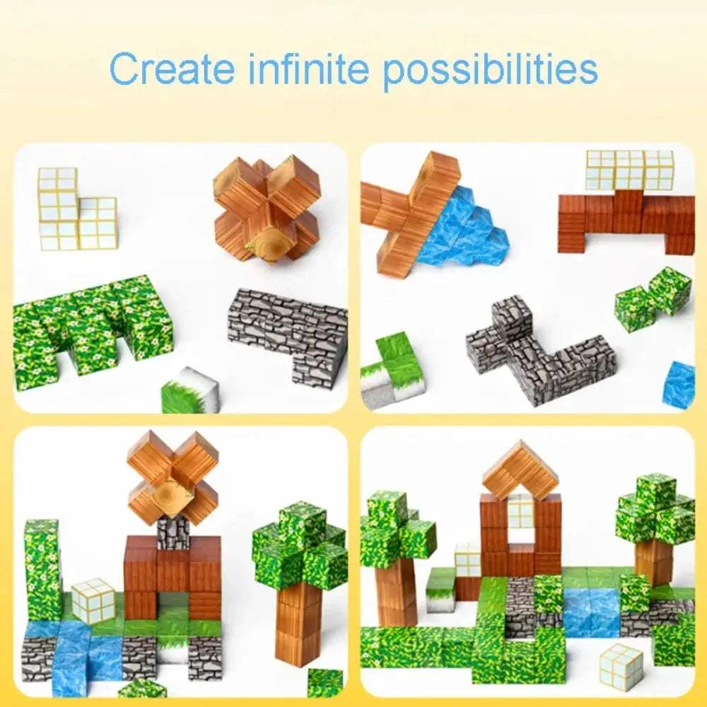 Magnetic Building Blocks Lego Compatible Creative Toy -  ToylandEU™