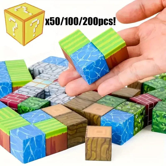  Magnetic Building Blocks | Lego Compatible | Toylandeu 