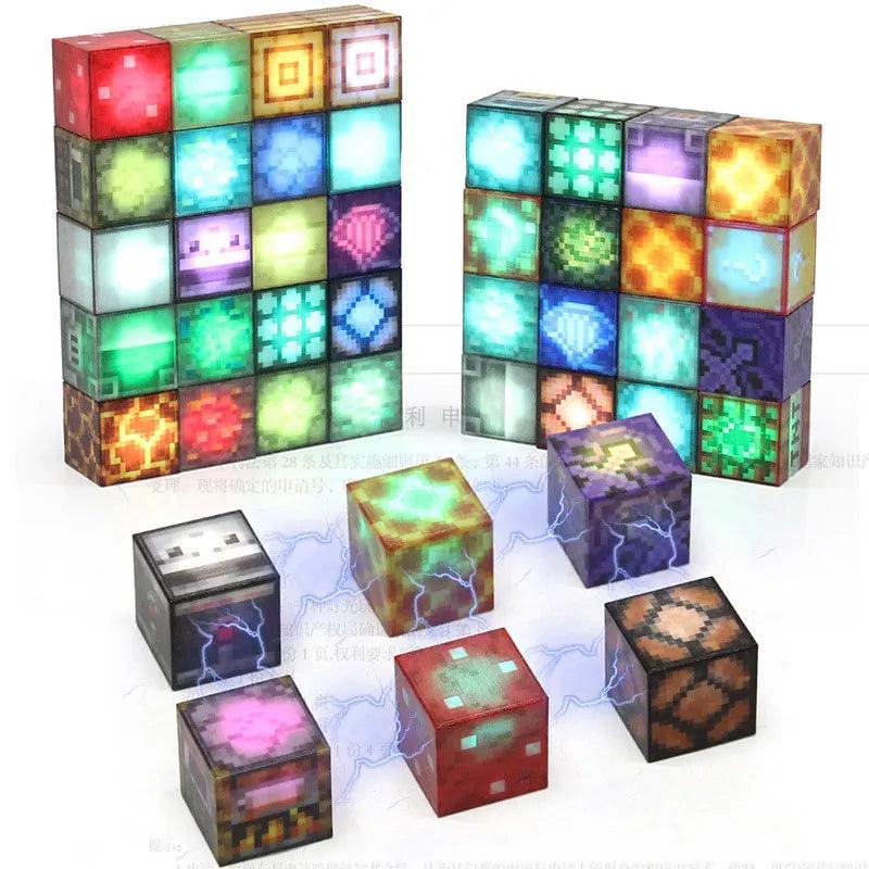  Magnetic Building Blocks|Lightweight Cubes|Toylandeu™ 