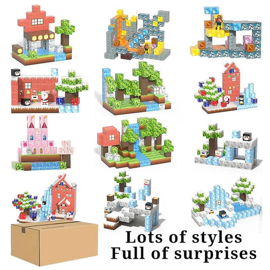 Magnetic Building Blocks | Montessori STEM | Toylandeu™