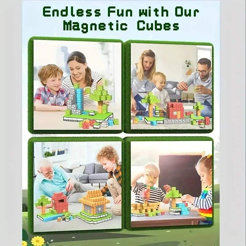  Magnetic Building Blocks Montessori Toys for Creativity -  ToylandEU™