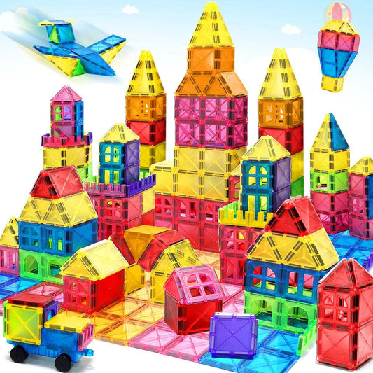 Magnetic Building Blocks | STEM Montessori | Toylandeu™