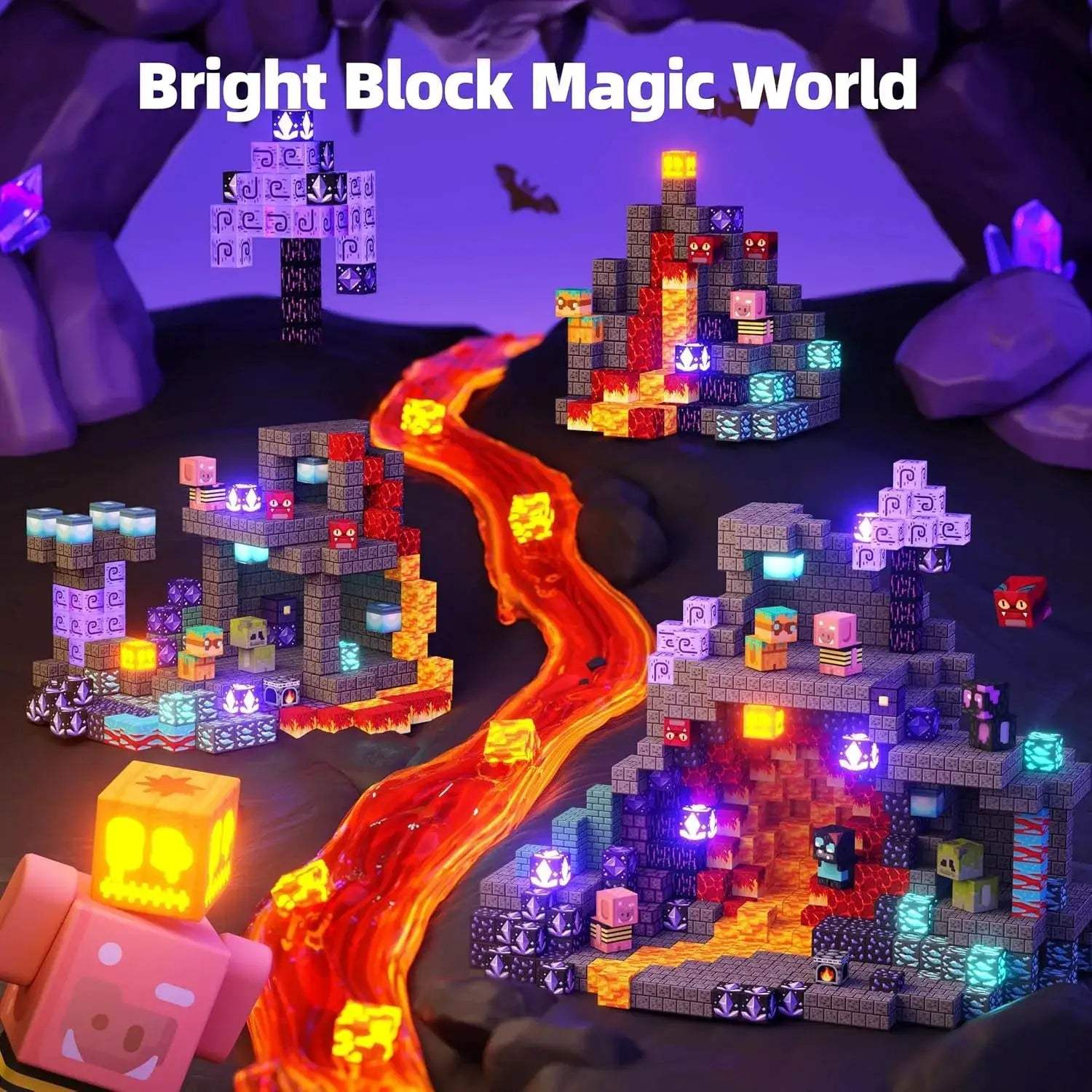  Magnetic Building Blocks STEM Toy For Construction Fun -  ToylandEU™