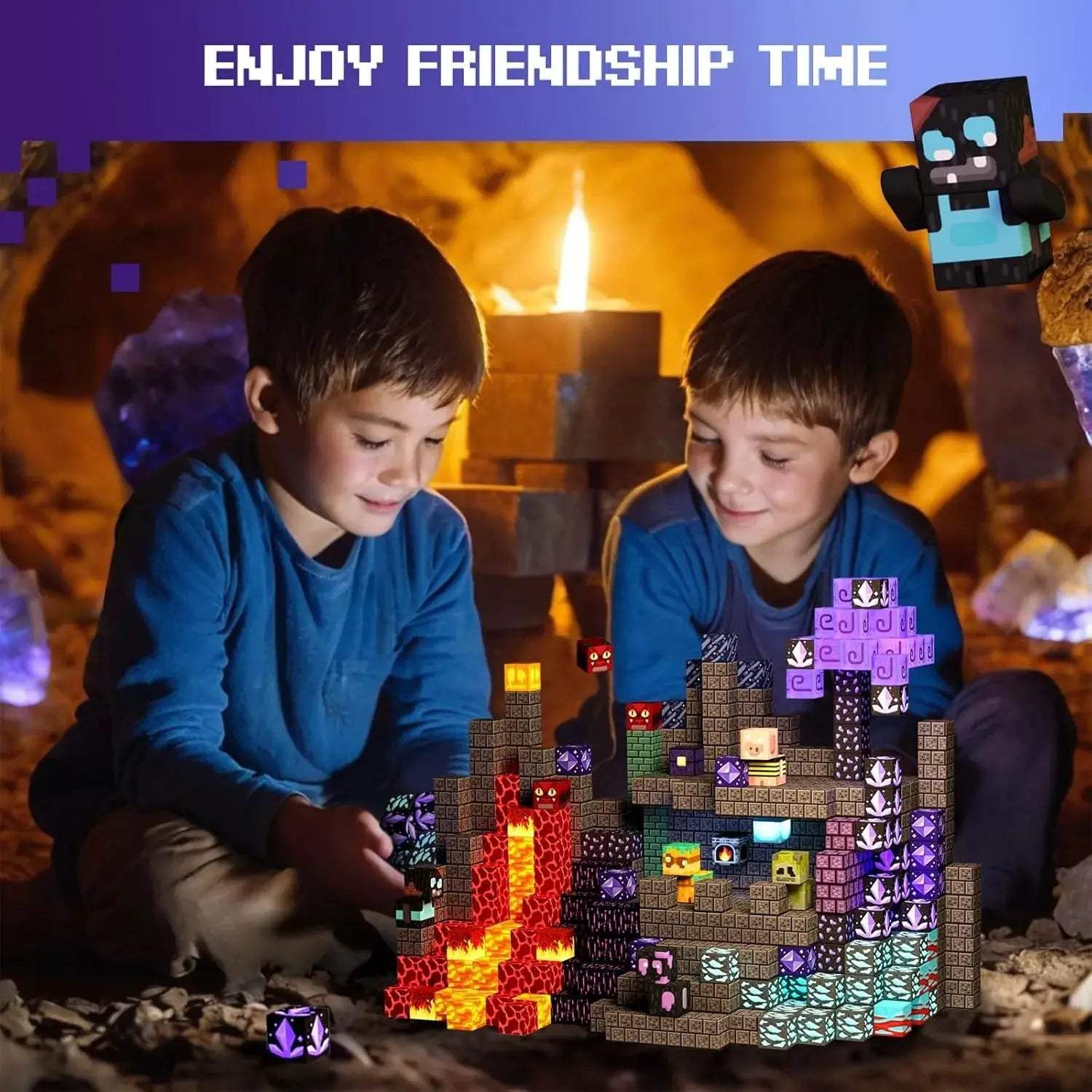  Magnetic Building Blocks STEM Toy For Construction Fun -  ToylandEU™