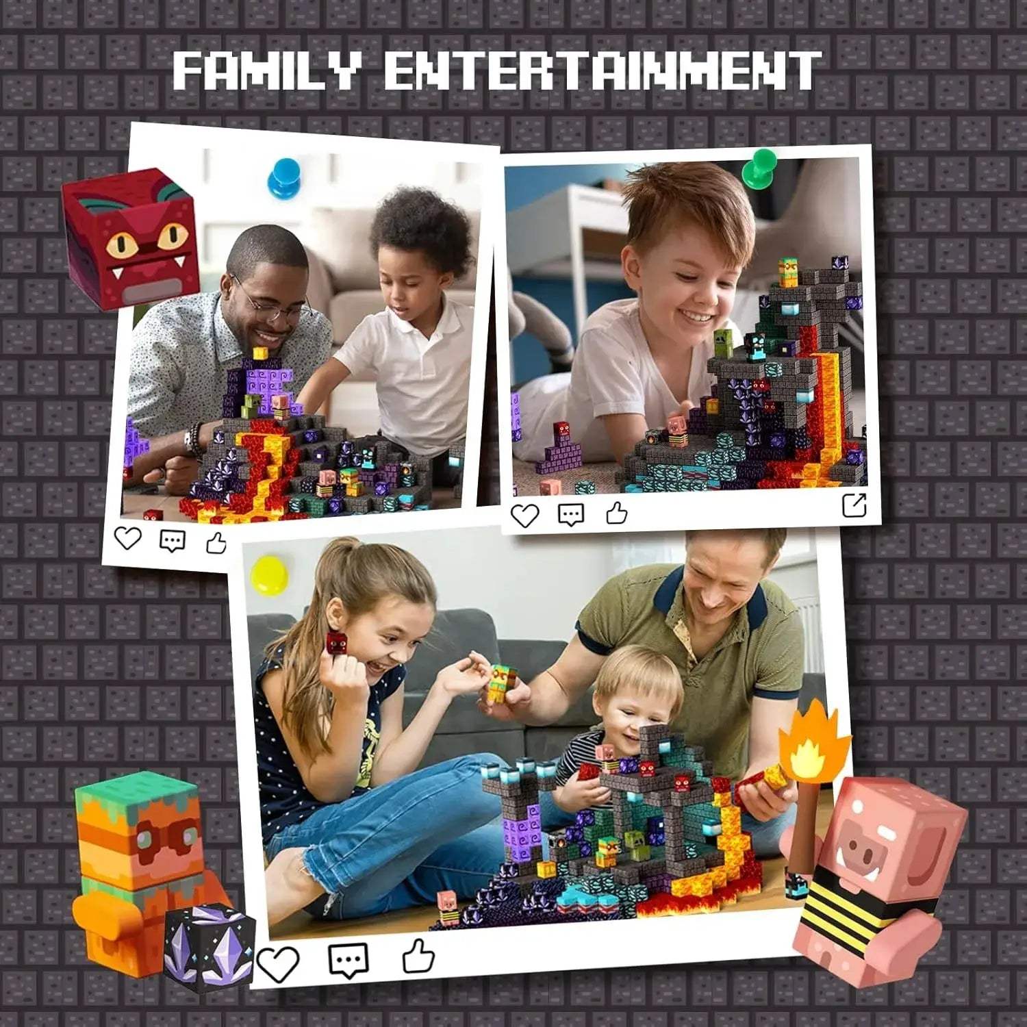  Magnetic Building Blocks STEM Toy For Construction Fun -  ToylandEU™