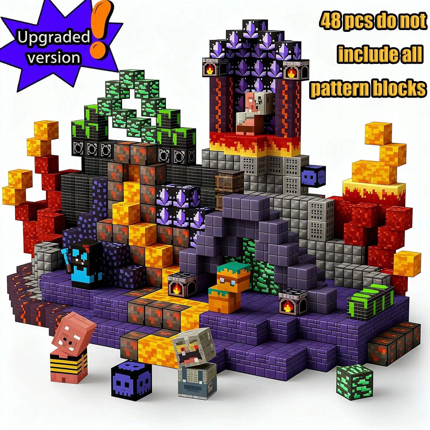  Magnetic Building Blocks STEM Toy For Construction Fun -  ToylandEU™