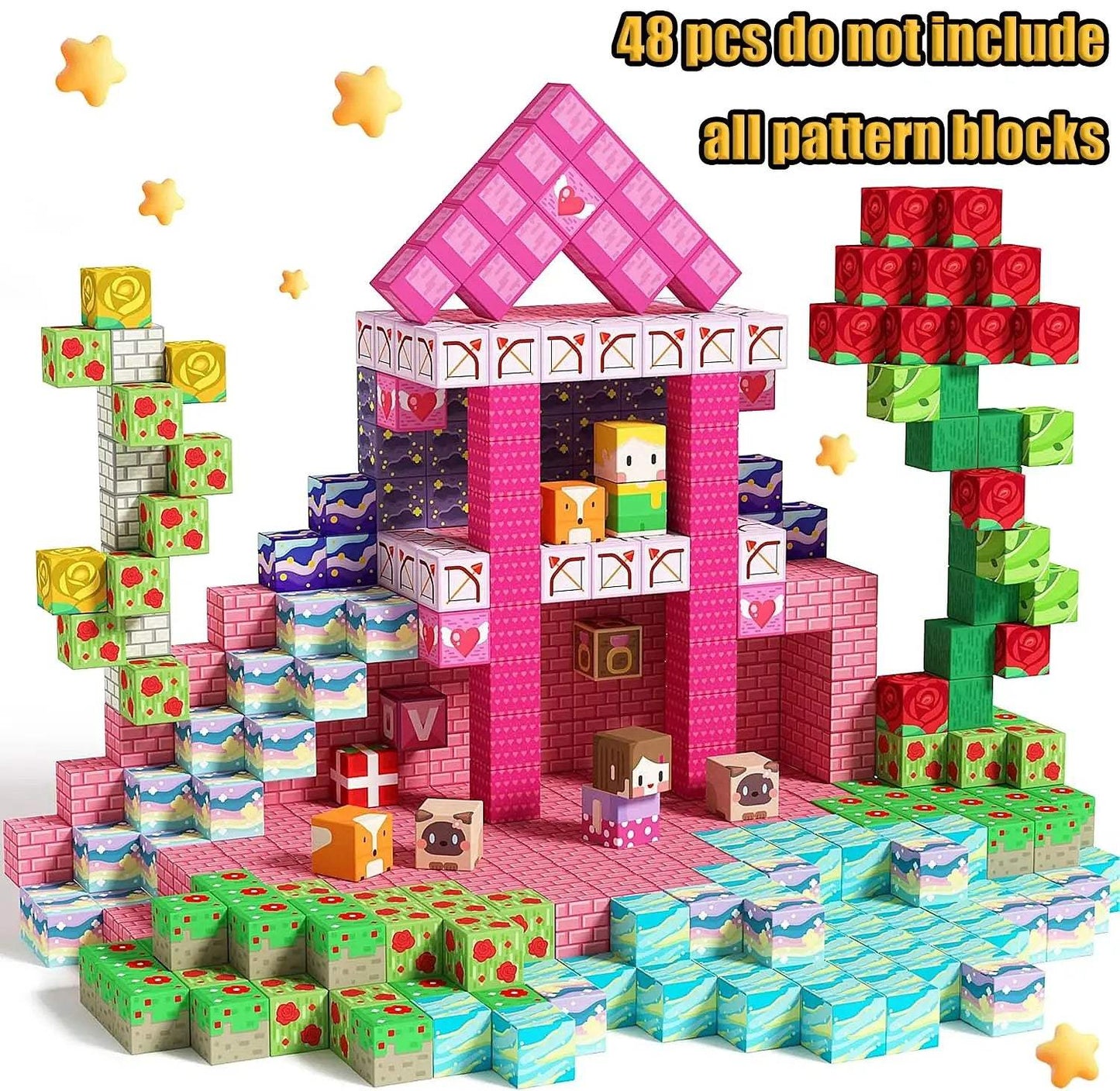  Magnetic Building Blocks STEM Toy For Construction Fun -  ToylandEU™