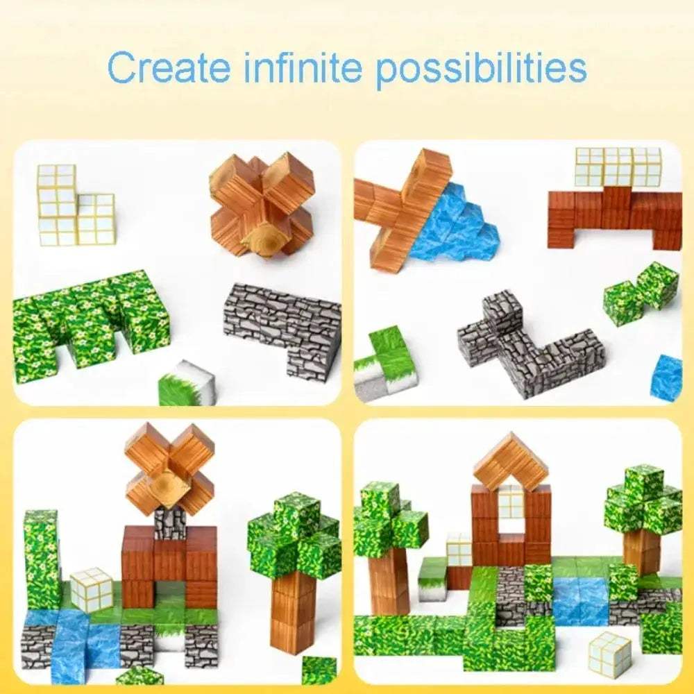 Magnetic Building Blocks STEM Toy For Creative Kids - ToylandEU
