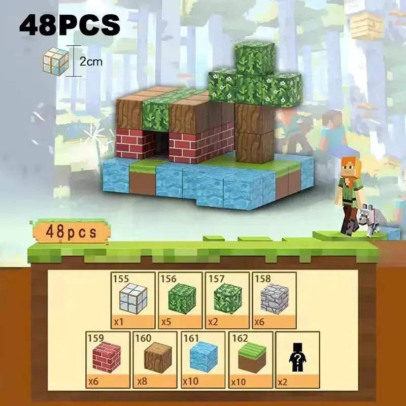 Magnetic Building Blocks STEM Toy for Imaginative Kids - ToylandEU