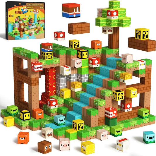  Magnetic Building Blocks STEM Toy for Kids Ages 3 Creative -  ToylandEU™