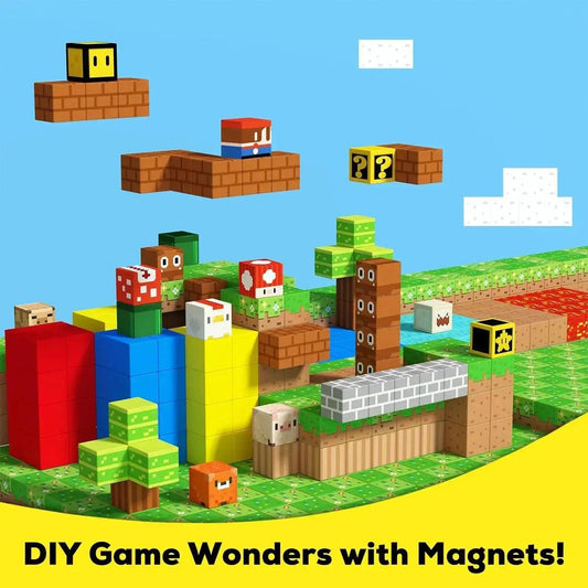  Magnetic Building Blocks STEM Toy for Kids Ages 3 Creative -  ToylandEU™
