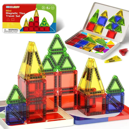  Magnetic Building Blocks Set | Ages 4-6 | Toylandeu™ 