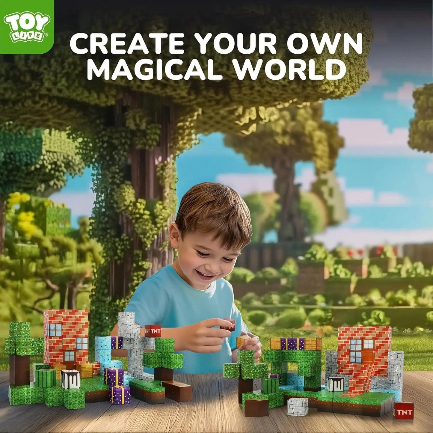  Magnetic Building Blocks Set CE FCC Toylandeu™ 
