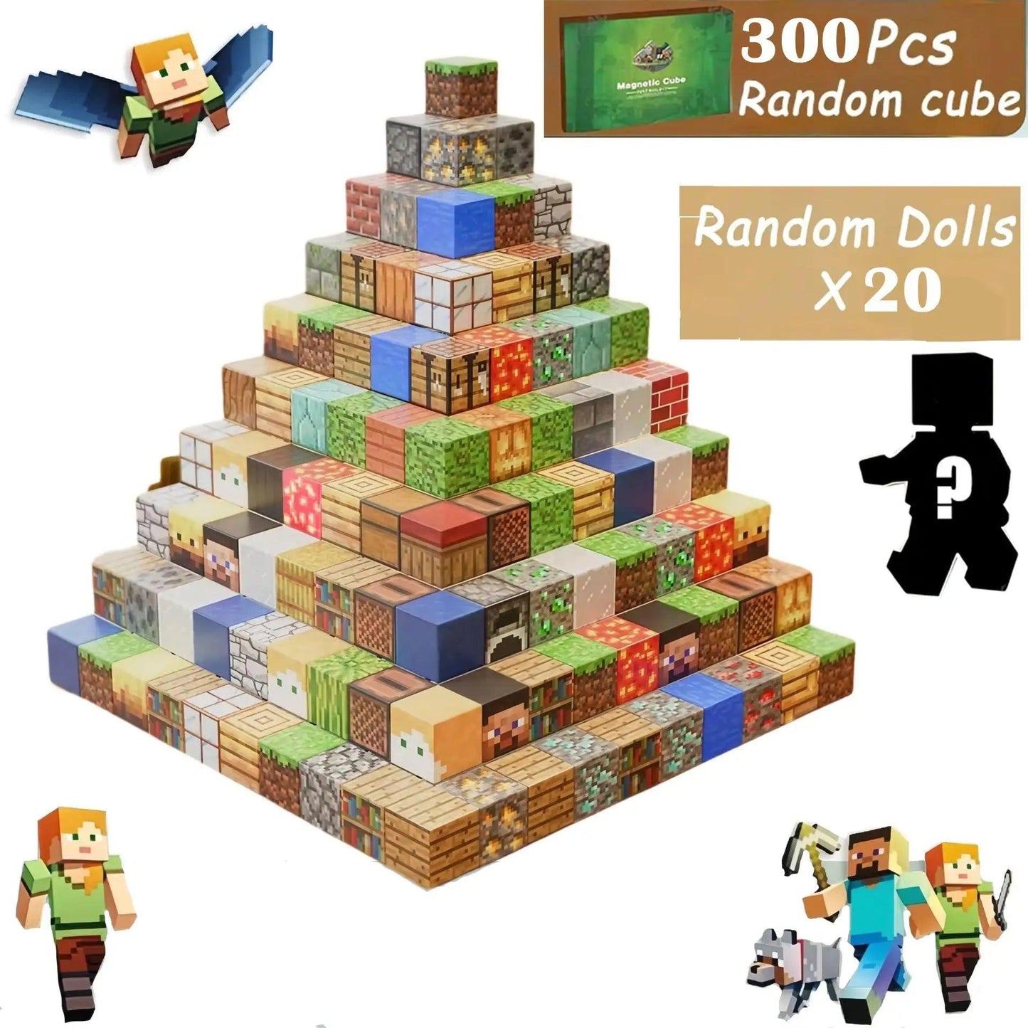  Magnetic Building Blocks Set CE FCC Toylandeu™ 