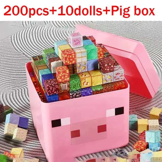  Magnetic Building Blocks Storage Box For STEM Learning -  ToylandEU™