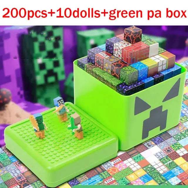  Magnetic Building Blocks Storage Box For STEM Learning -  ToylandEU™
