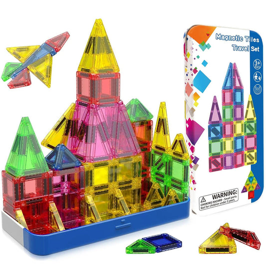  Magnetic Building Blocks | Storage Box | Toylandeu™ 