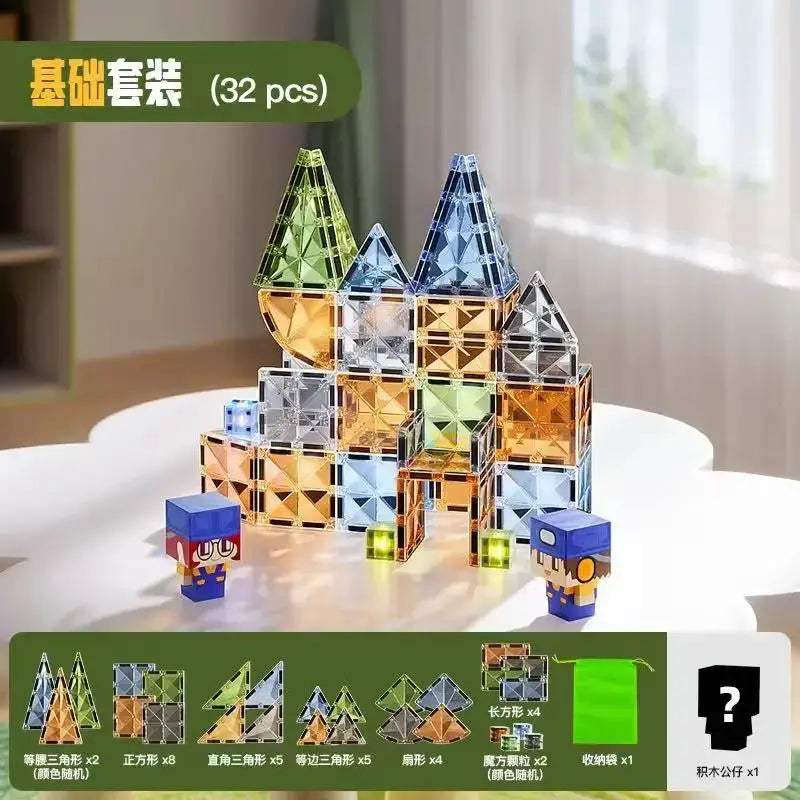 Magnetic Building Blocks Toy For Creative Learning - ToylandEU