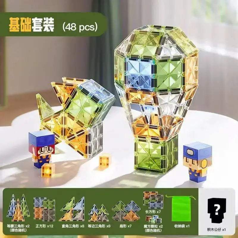 Magnetic Building Blocks Toy For Creative Learning - ToylandEU