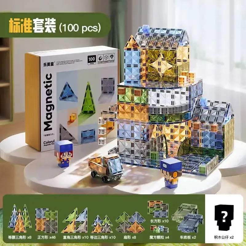 Magnetic Building Blocks Toy For Creative Learning - ToylandEU