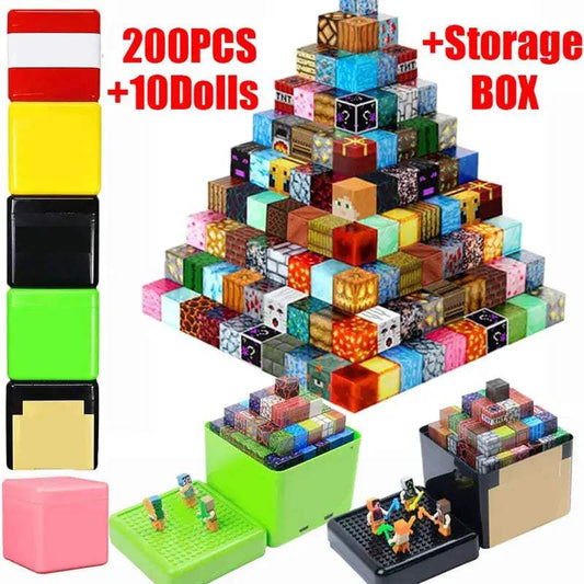  Magnetic Building Blocks Storage Box For STEM Learning -  ToylandEU™