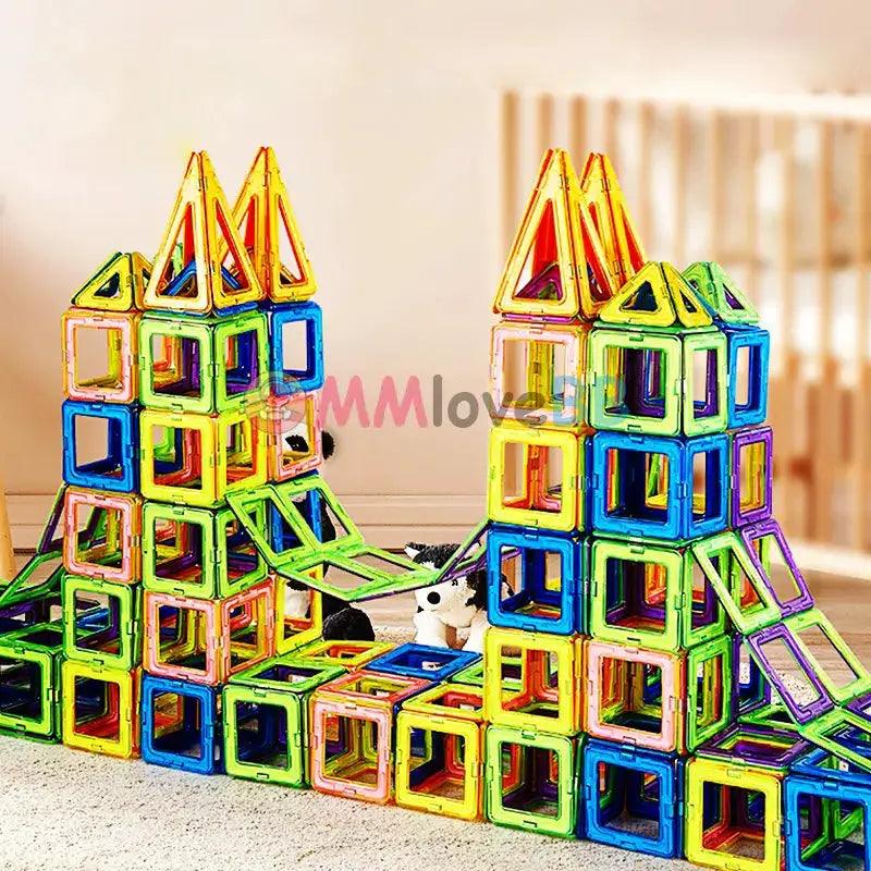  Magnetic Building Blocks for Kids Big Size Plus Set -  ToylandEU™