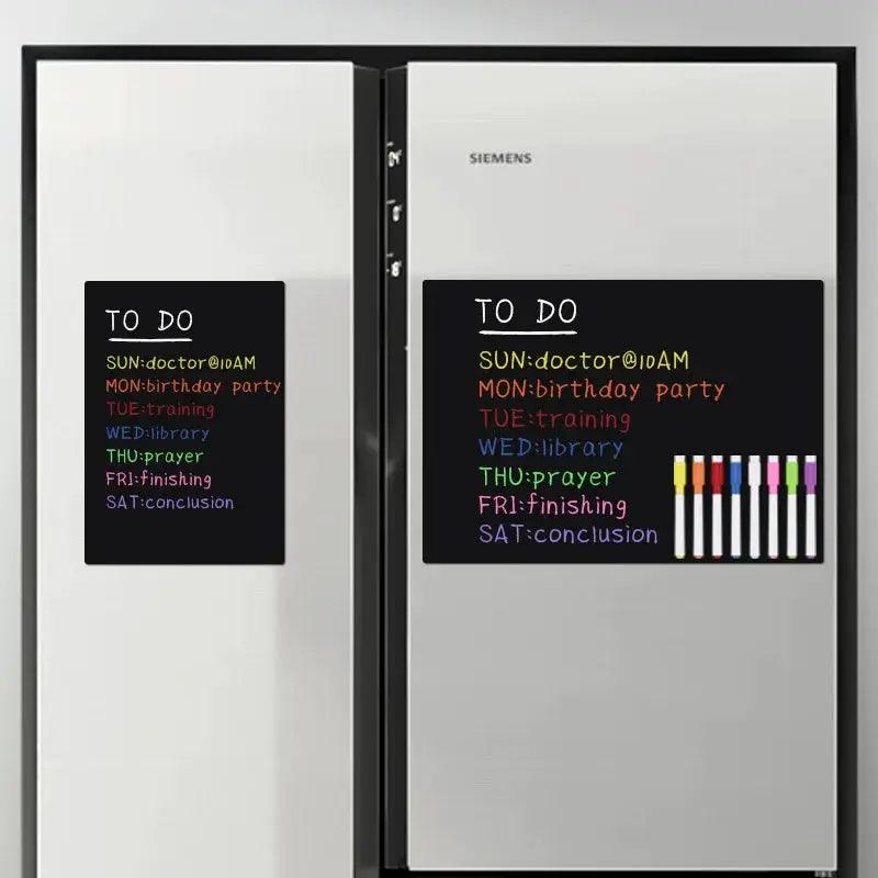  Magnetic Chalkboard Set Neon Markers Erasable -  ToylandEU™