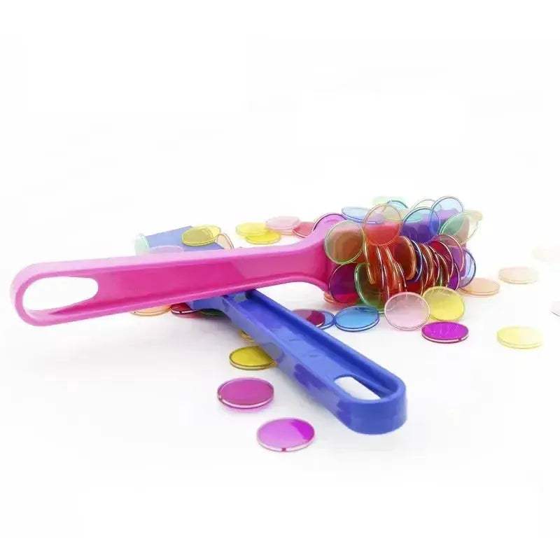 Magnetic Colorful Chips Set for Physics Science Learning - ToylandEU