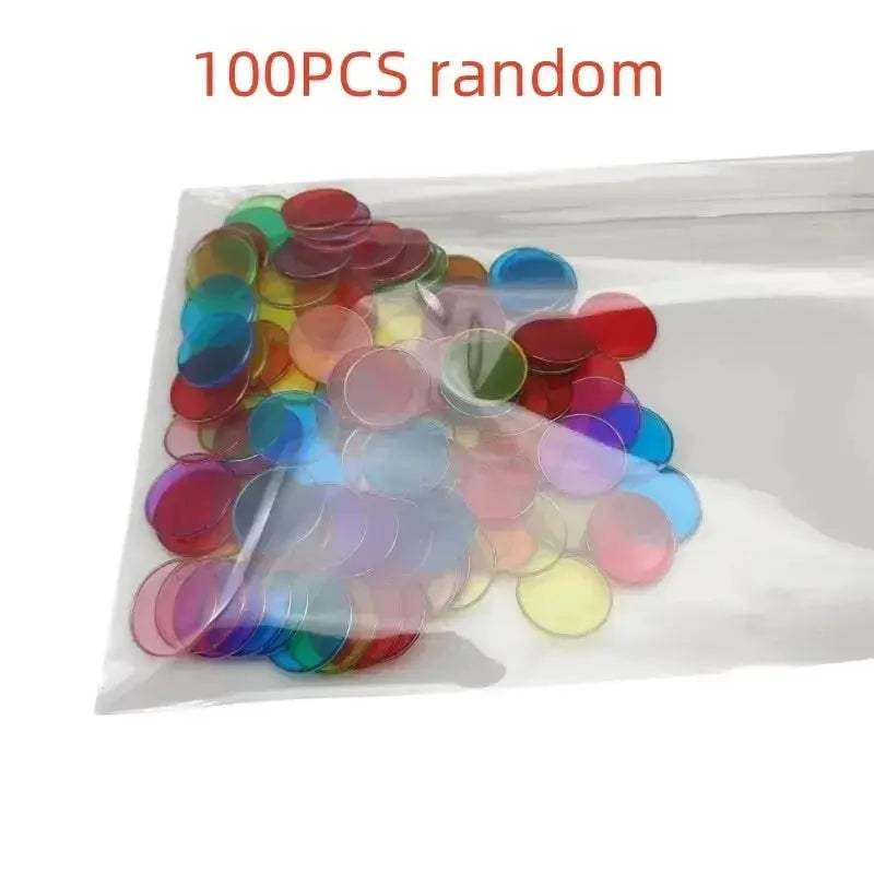 Magnetic Colorful Chips Set for Physics Science Learning - ToylandEU