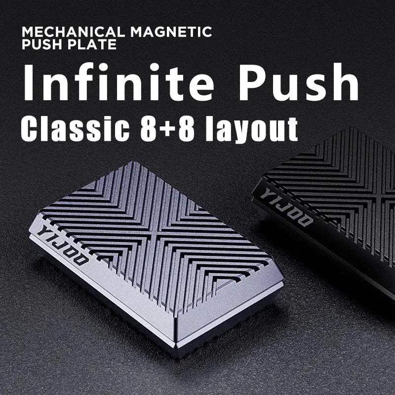 Magnetic Cube Fidget Slider Anti Stress Metal Toy Gadget - ToylandEU