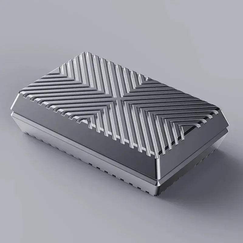 Magnetic Cube Fidget Slider Anti Stress Metal Toy Gadget - ToylandEU