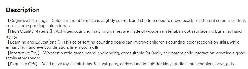 Magnetic Digital Bead Magnetic Maze Toy for Kids Ages 2-6 - ToylandEU