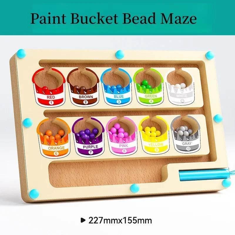 Magnetic Digital Bead Magnetic Maze Toy for Kids Ages 2-6 - ToylandEU