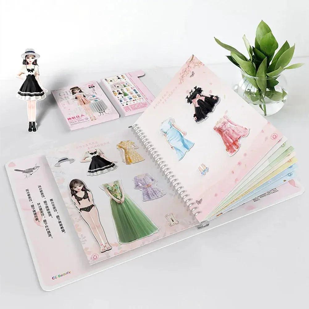  Magnetic Dress Up Princess Paper Dolls Education Set -  ToylandEU™