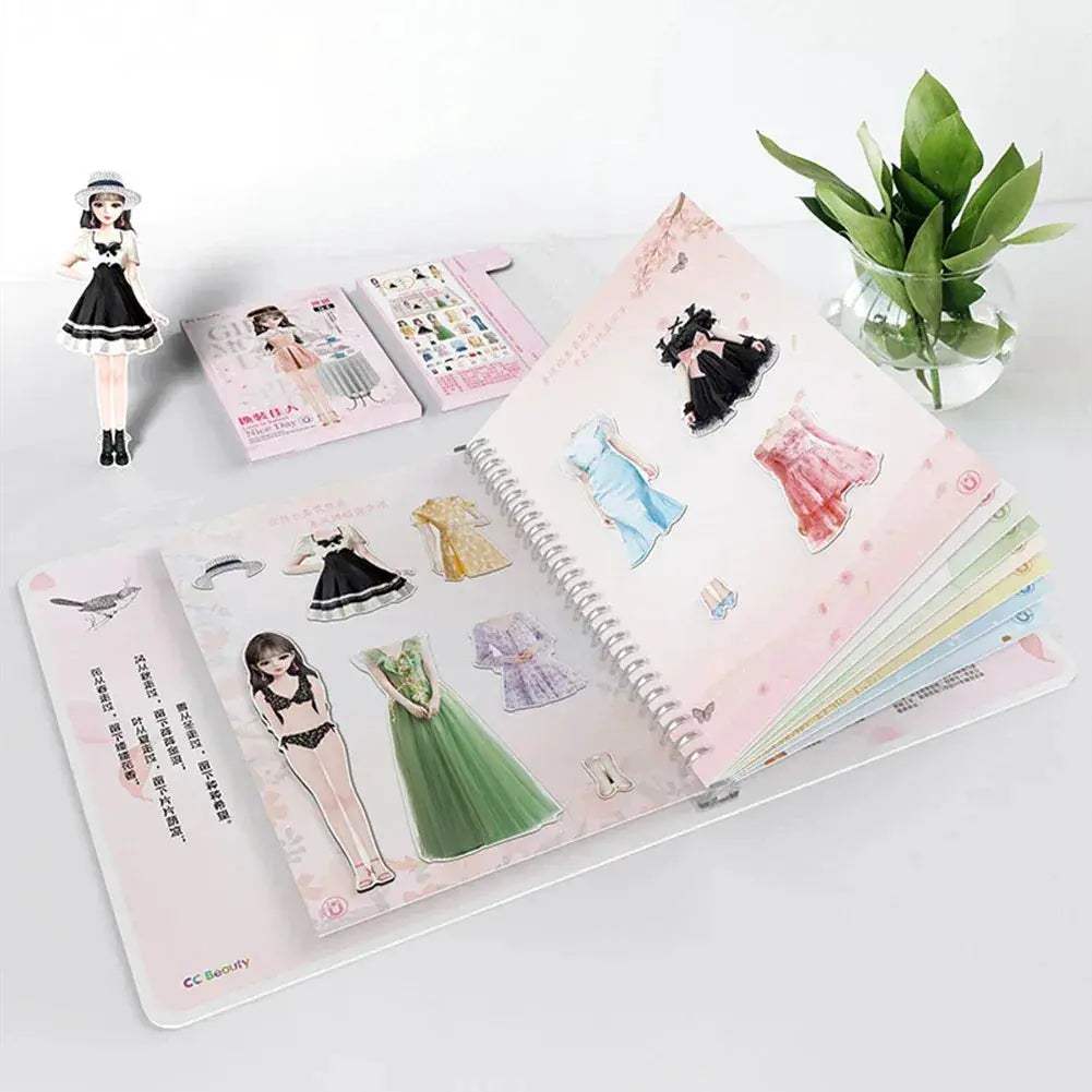 Magnetic Dress Up Princess Paper Dolls For Girls Educational Set - ToylandEU
