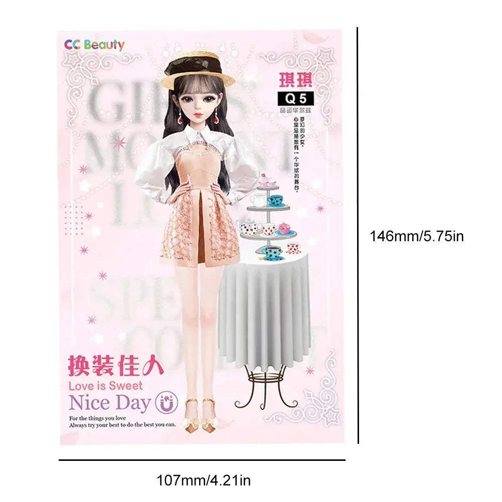 Magnetic Dress Up Princess Paper Dolls For Girls Educational Set - ToylandEU