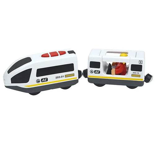 Magnetic Electric Bullet Train Set with Compatible Car Toys - ToylandEU
