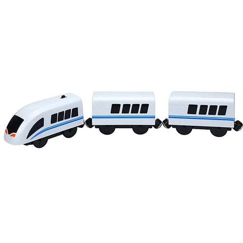 Magnetic Electric Bullet Train Set with Compatible Car Toys - ToylandEU