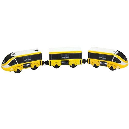 Magnetic Electric Bullet Train Set with Compatible Car Toys - ToylandEU